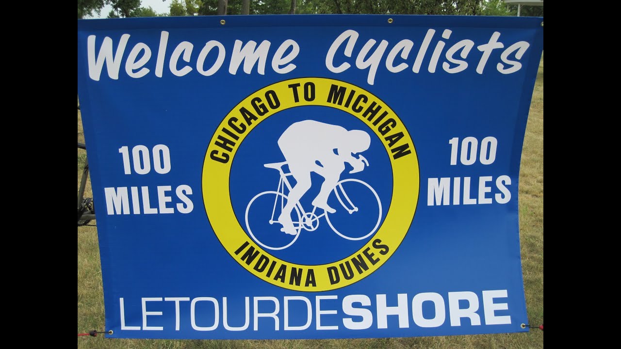 Century Road Bike Ride "Le Tour De Shore" ( Chicago to Michigan ) PART