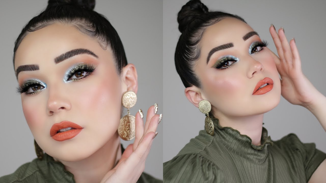 Khaki Sky Supermodel Glam