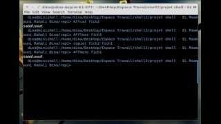 Interpréteur de commande (linux) en Python Mini  Shell