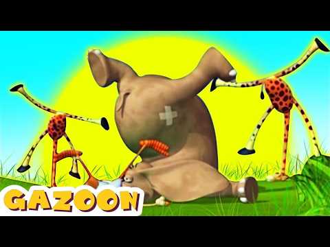 🐘 डेविड और गोलियथ | David vs Goliath | Gazoon हिंदी | Funny Animal Cartoon For Kids 😂🎬