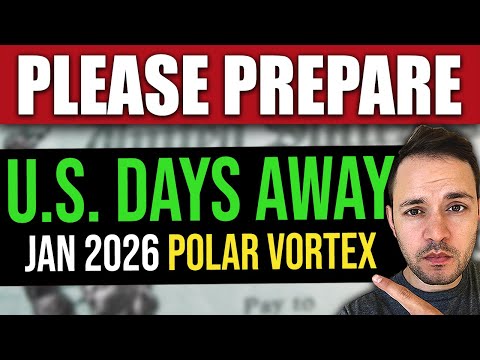 PLEASE PREPARE Polar Vortex Hits U S In Days Jan 2026 