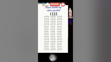 Spot (Find) 1222 in 5 seconds, #observation  #skills , Visual Test,  #search #puzzle #shorts #quiz