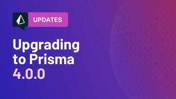 How to upgrade to Prisma v4.0.0