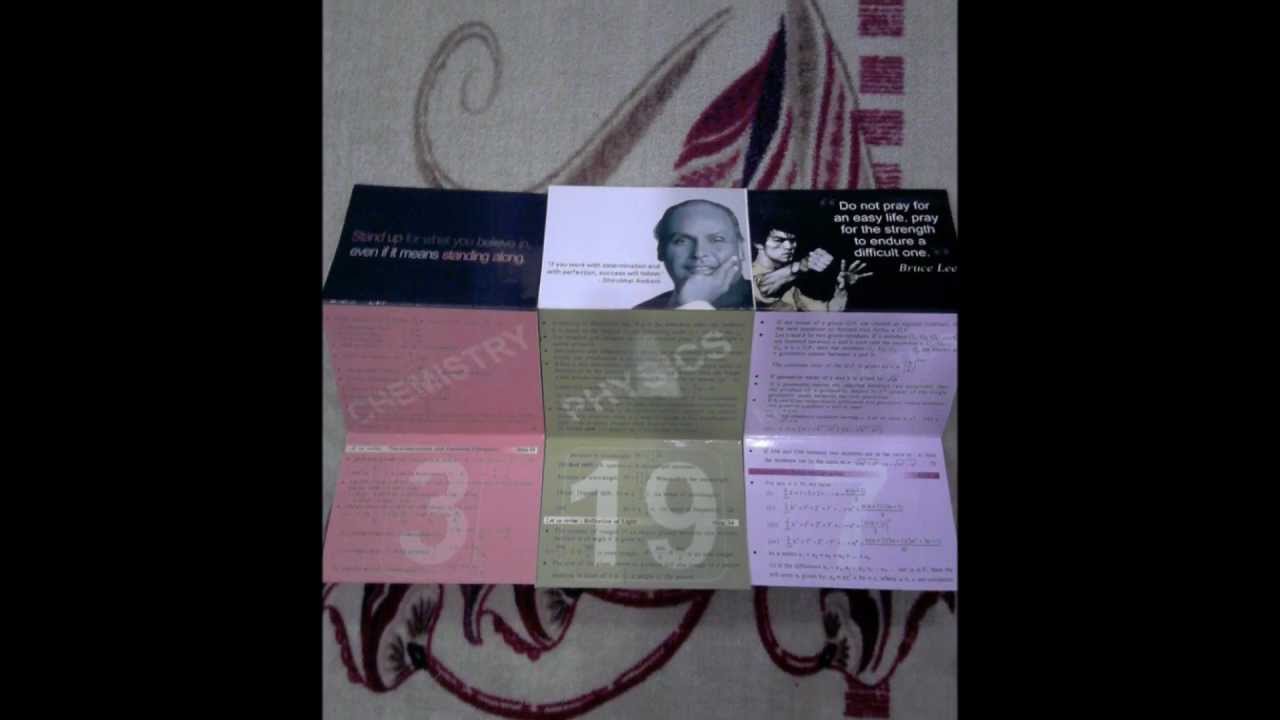 Complete Physics, Chemistry and Mathematics in your pocket