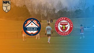 Southern Soccer Academy vs Charlotte Eagles Soccer Club | U-15 NPL | Extended Highlights