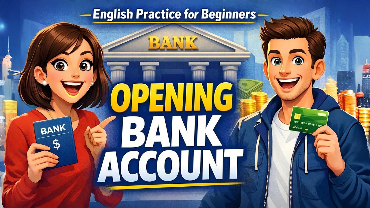 Открытие банковского счета | Практика разговорного английского для начинающих