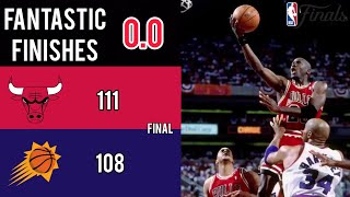 Final 4:17 INSANE GAME 2 ENDING Bulls vs Suns | June 11, 1993