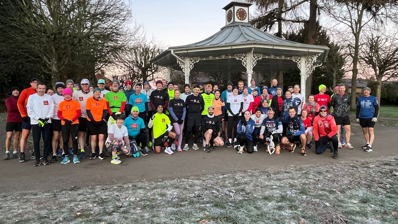 Annual New Year Run of Basingstoke Half marathon route