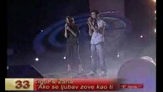 Igor Terzija I Žana - Ako Se Ljubav Zove Kao Ti