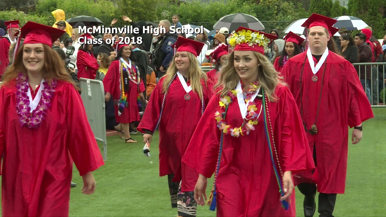 McMinnville High School Graduation 2018 YouTube