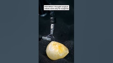 When I think surgical robots are only for surgeries…#science #robot #future