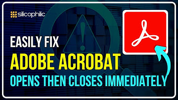 How to Fix Adobe Acrobat CRASHING on STARTUP || Adobe Acrobat Opens Then Closes Immediately [SOLVED]