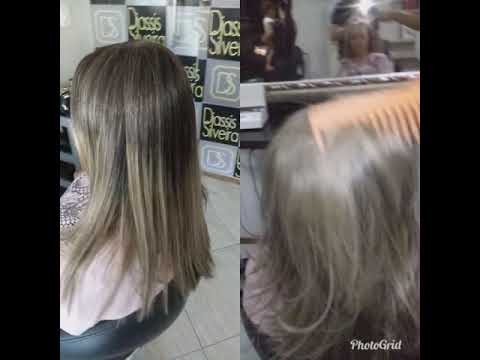 Mechas finalizadas, feito na touca de silivone