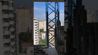 Kule Vinç Sallanması Ç Şaat Ç Ip