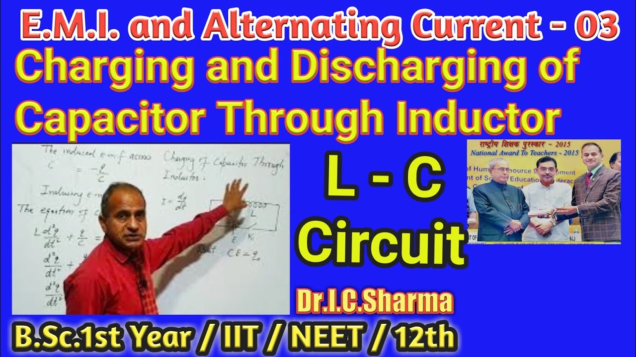 Charging of Capacitor through Inductor Charging and discharging in