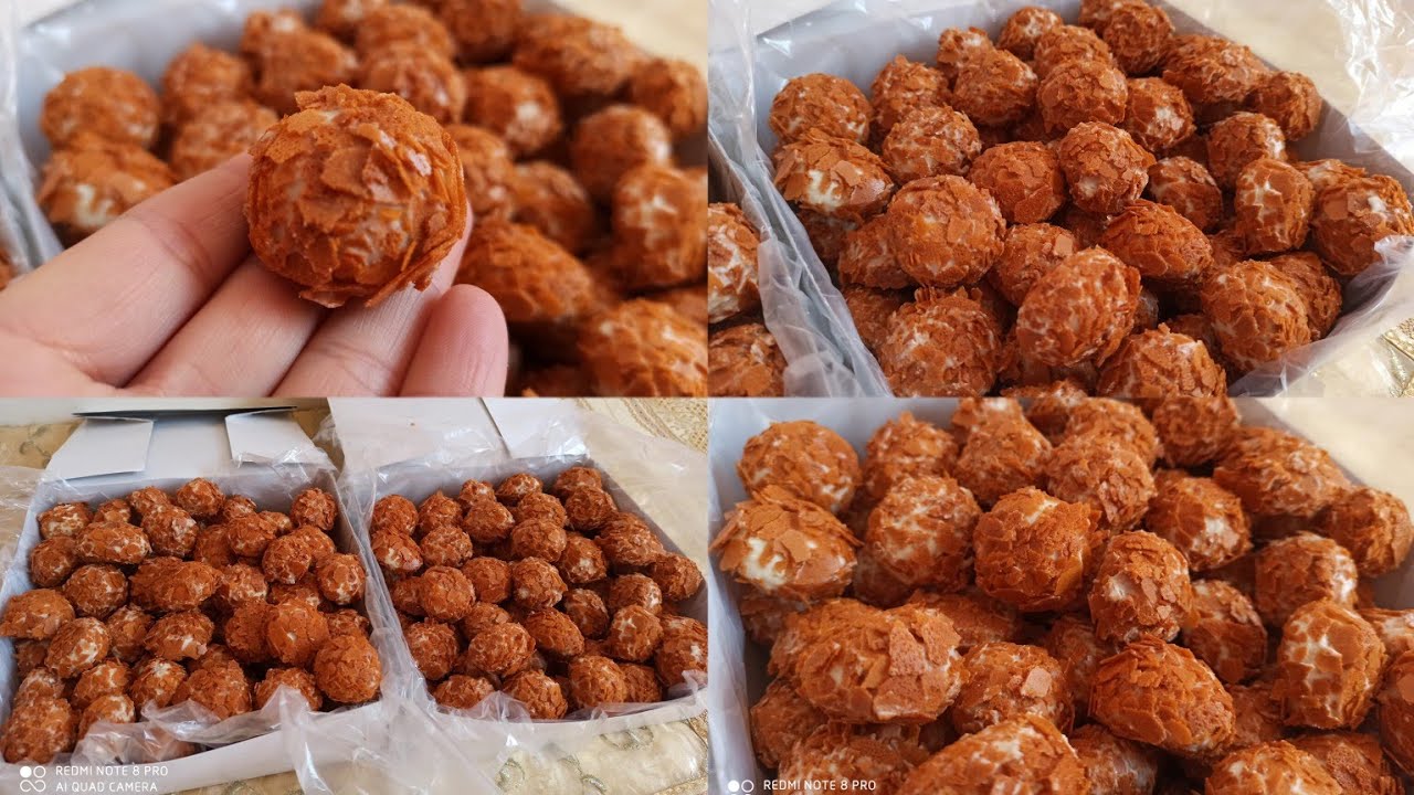 الحلوة لي كيهضر عليها كلشي كلياني كيحماقو عليها مذاق خطير سهلة التحضير+الكمية وثمن البيع0711467025