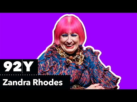 Zandra Rhodes on British royalty: Fashion Icons with Fern Mallis