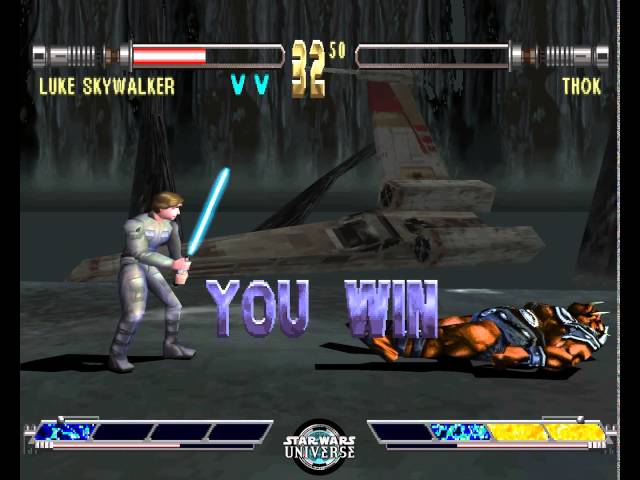 Star Wars Masters Of Teräs Käsi Sur PS1 - Complet PAL - Très Bon état - 1998