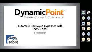 Sabre & DynamicPoint: Manage Employee Reimbursement & Corporate Credit Cards Using Office 365