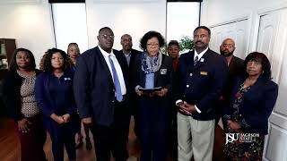 Acting President Elayne Hayes-Anthony addresses the tragic passing of JSU student Jaylen Burns Wealth