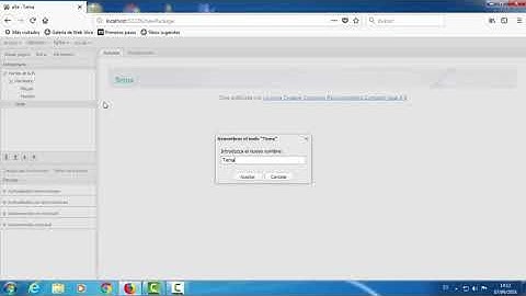 Crear una estructura de contenidos en Exelearning