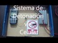 Sistema de Detonación Vía Celular