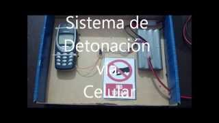 Sistema De Detonación Vía Celular