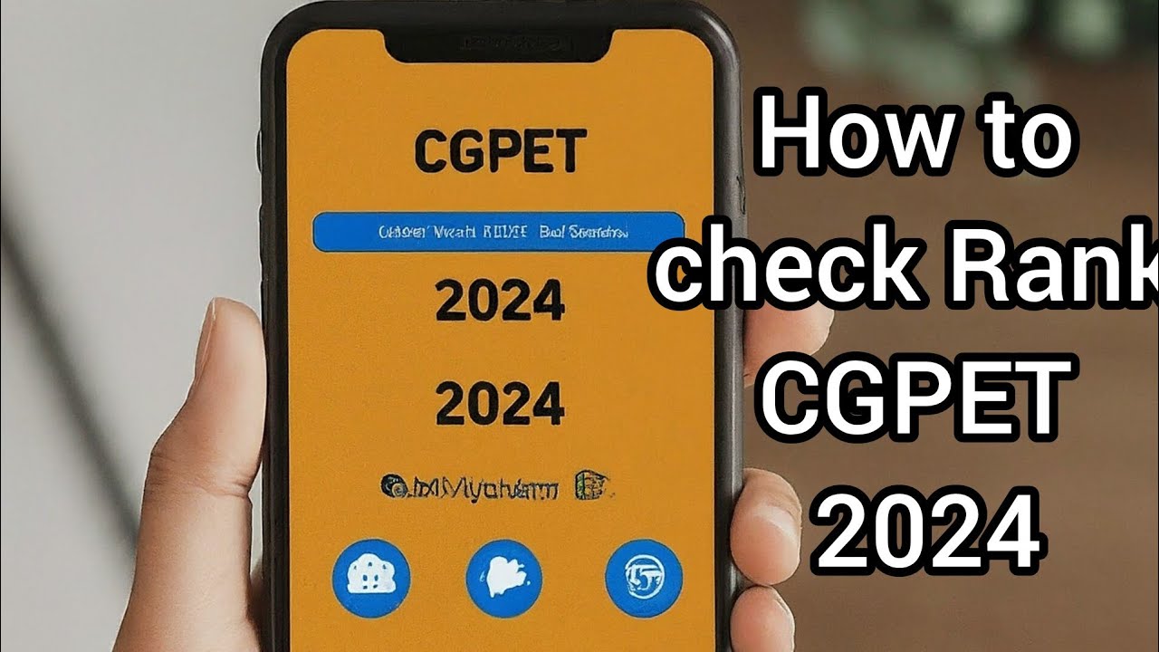 How to Download cgpet2024 Merit List How to Check Cgpet Rank 🤔