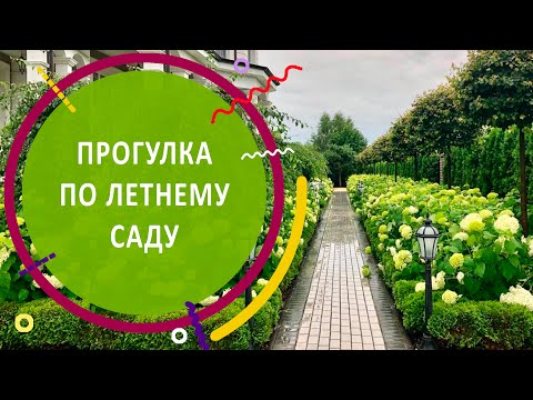 Прогулка по летнему саду | Обзор КП Никольские Озёра в июле 2020 года