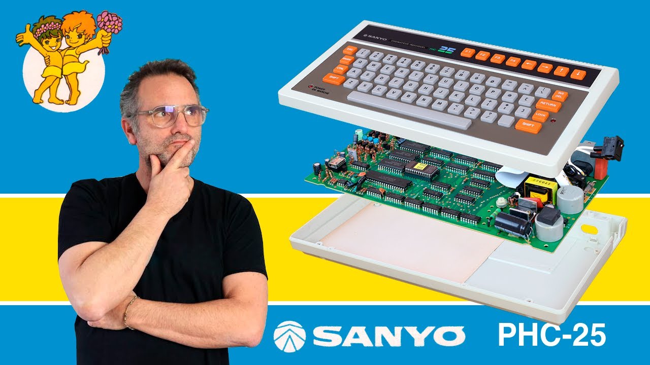 Sanyo PHC25 - the worst Japanese computer ever ? - YouTube