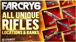 Far Cry 6  Every Unique Rifle Ranked | Plus Easy Location Guide