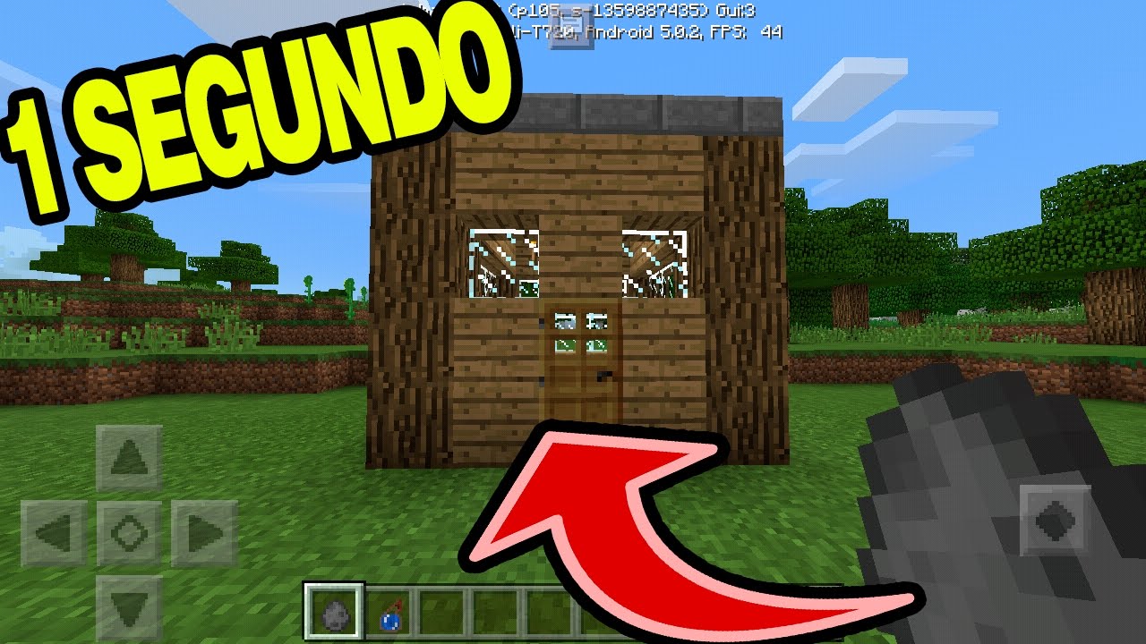 Como Hacer Una Casa Con Bloques De Comandos En Minecraft