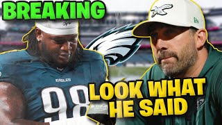 Nick Sirianni was brutally honest about Jalen Carter after his ejection against the Cowboys... Why Was Eagles Coach Ejected