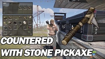 I Countered With a Stone Pickaxe!