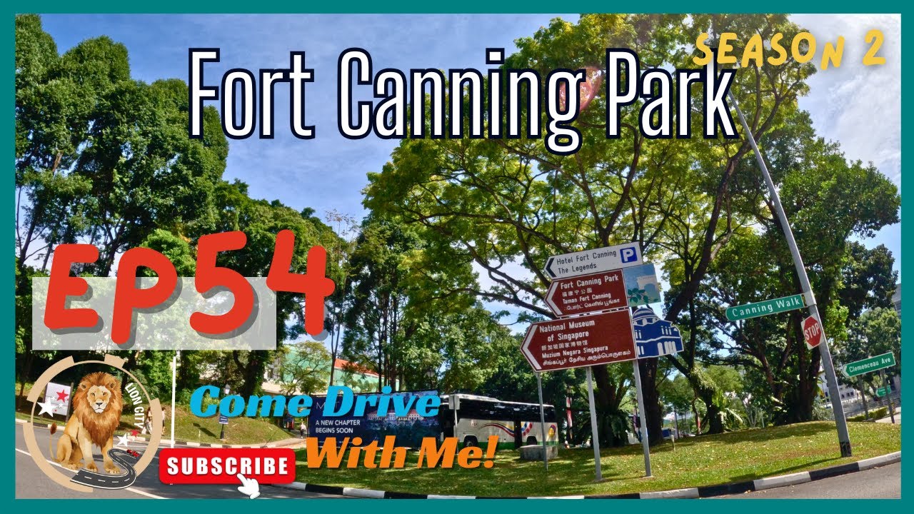 🇸🇬 Singapore Driving Tour: Driving from Nordcom II to Fort Canning Park (Carpark C) | CDWM S02 EP 54