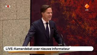 Mark Rutte: Ik heb gelogen, maar ik heb dat naar eer en geweten gedaan.