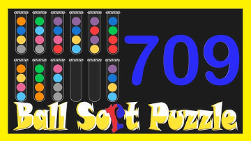 Ball Sort Puzzle Level 709