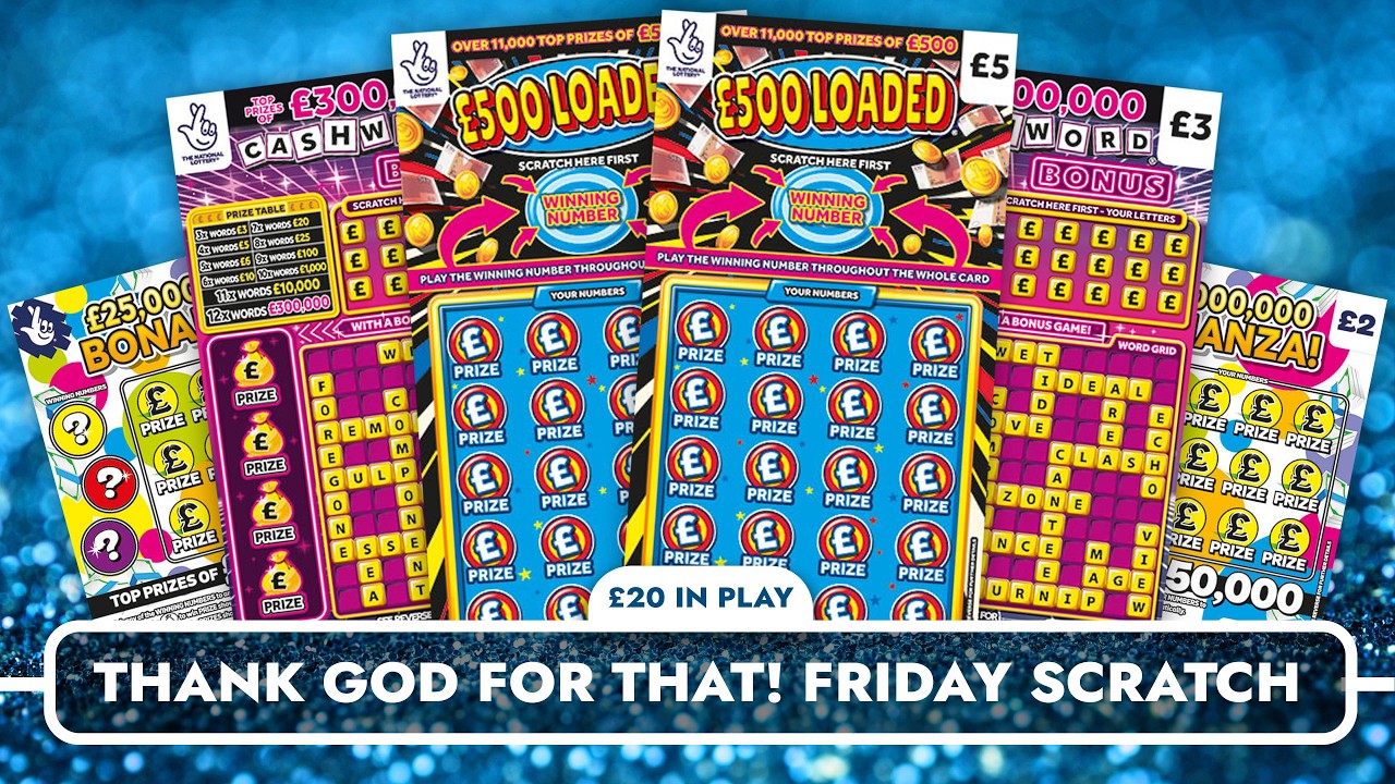 That SAVED US 💰💰 Friday SCRATCH CARD Session 💰💰 £20 of Scratch Cards In Play 💰💰 #scratchcards #new