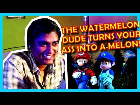 WATERMELON DUDE TURNS YOUR ASS INTO MELON!!! - SMG4: THE WATERMELON MAN REACTION!!! WTF MAN!!! LOL!!