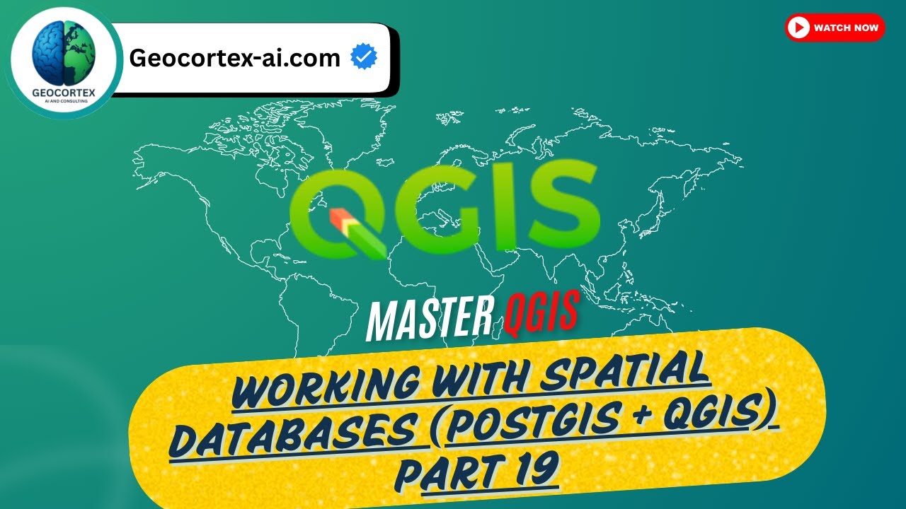 Working with Spatial Databases PostGIS + QGIS - YouTube