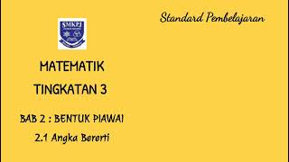 2.1 Angka Bererti (Bundarkan) 2.1 Angka Bererti (Bundarkan)