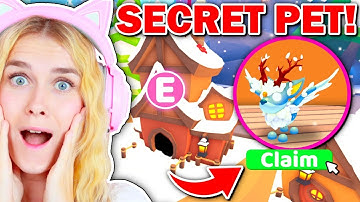 *NEW SECRET* HIDDEN PET In Adopt Me Christmas Update