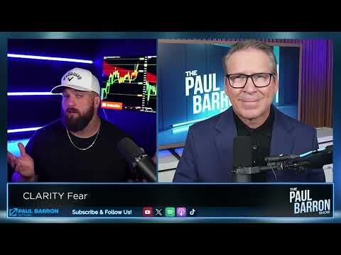 A still from the video CLARITY Fear vs Crypto Market📉Technical Analysis @TimWarrenTrades by Paul Barron Network