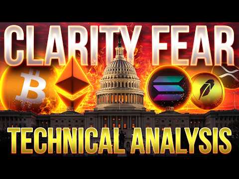 Video preview for CLARITY Fear vs Crypto Market📉Technical Analysis @TimWarrenTrades