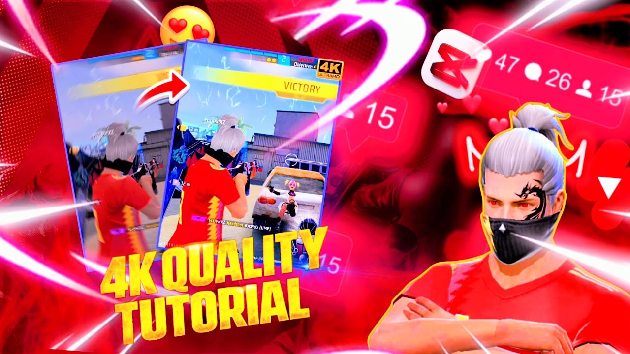 HOW TO INCREASE 4K QUALITY TUTORIAL