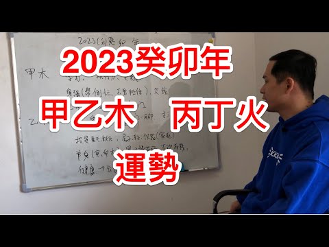 2023癸卯年運勢｜兔年運勢 癸卯年甲乙木日主 丙丁火日主運勢