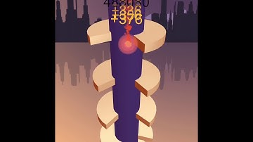 Level 200 and high score in helix jump