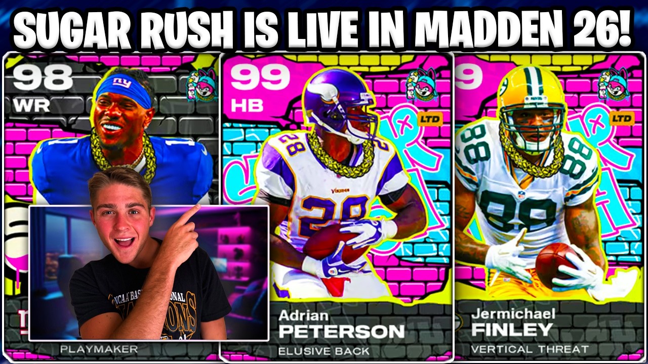 EVENT GLITCH! SUGAR RUSH IS LIVE! NEW PLAYERS, KARROT STORE + MORE IN MADDEN 26!