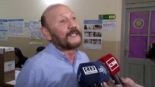 ELECCIONES 2019 - EL GOBERNADOR DE FORMOSA, GILDO INSFRÁN, VOTÓ EN LAGUNA BLANCA