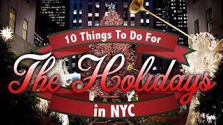 CHRISTMAS in NYC- 10 MUST DO Activities For The Holidays !?(5th Avenue, Rockefeller Center, & More)